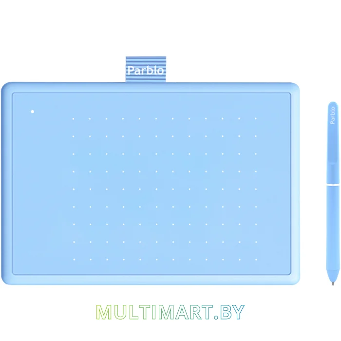 Графический планшет Parblo Ninos N4 (голубой)